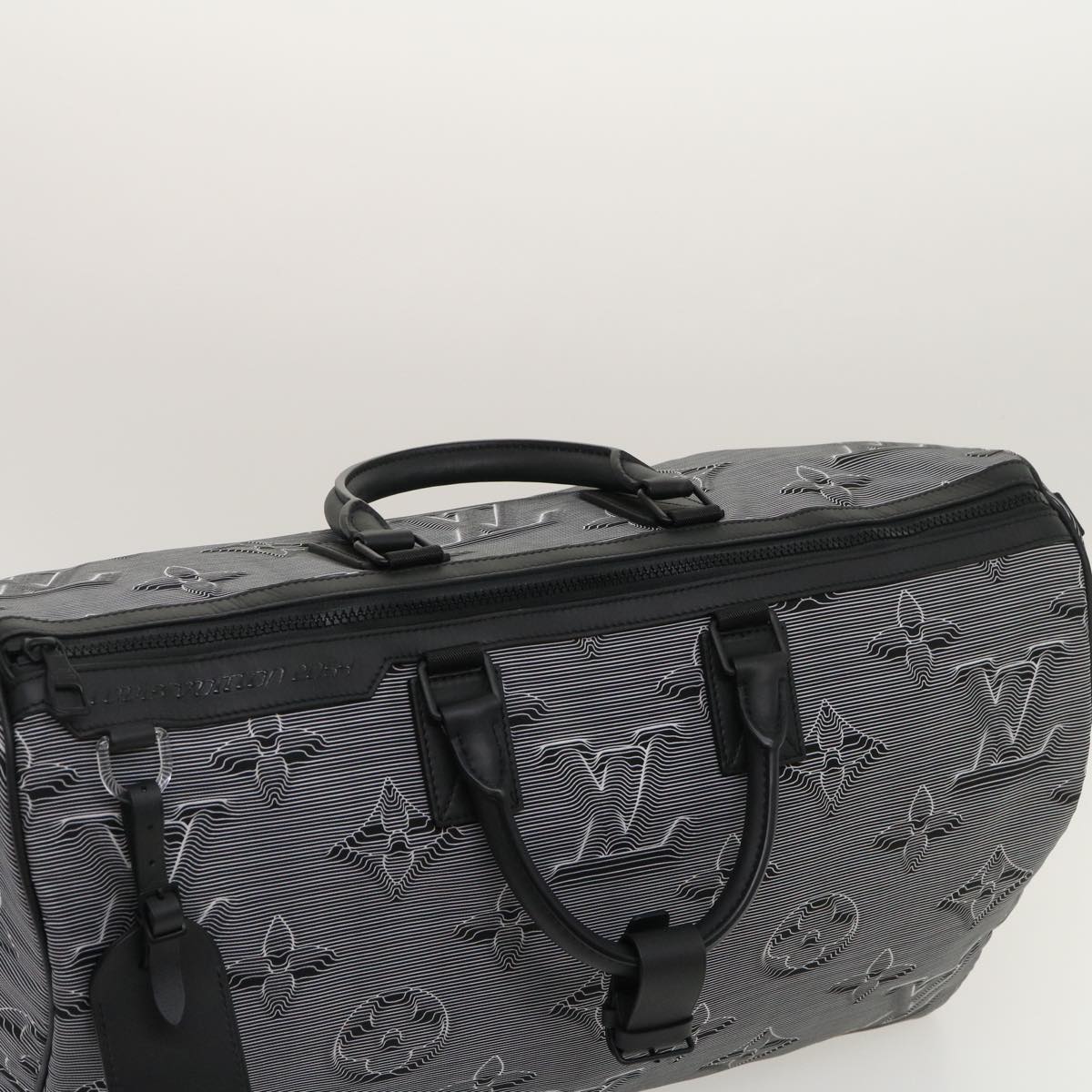 LOUIS VUITTON KeepallBandouliere 50 BostonBag Reversible 2054 M44939 Auth 29550A