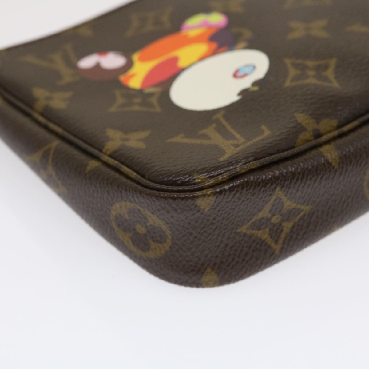 LOUIS VUITTON Monogram Panda Pochette Accessoires Pouch M51981 LV Auth 29555A