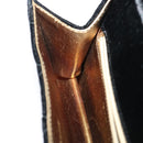 CHANEL Turn Lock Flap Matelasse Hand Bag velvet Black Gold CC Auth 29565A-22