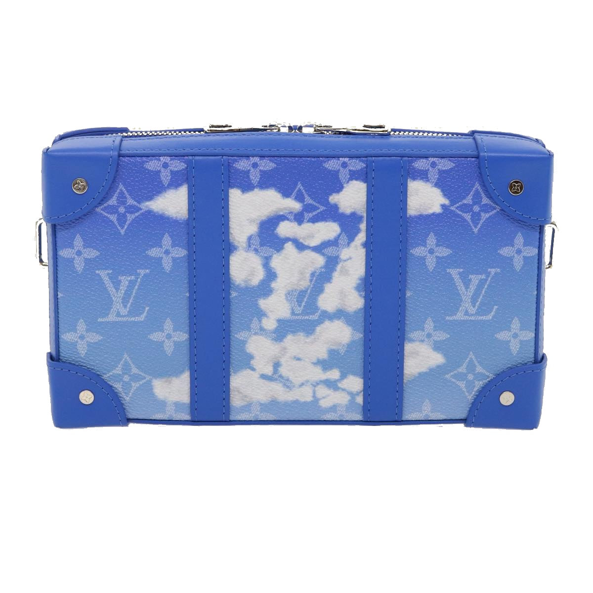 LOUIS VUITTON Monogram Clouds Soft Trunk Wallet Shoulder Bag M45432 Auth 29570A