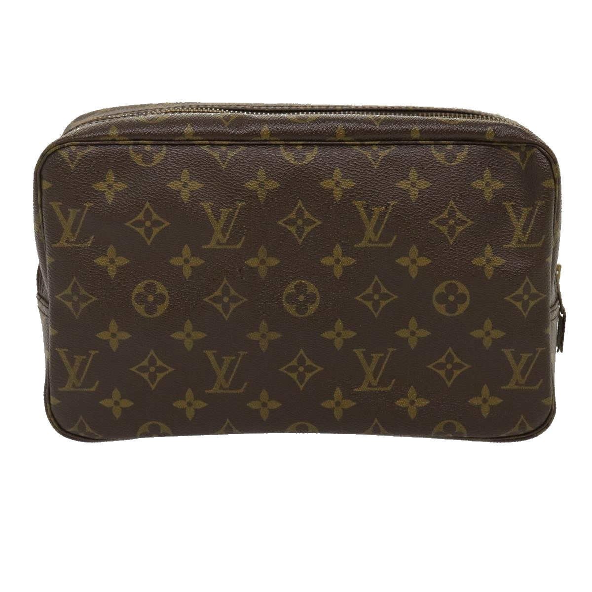 LOUIS VUITTON Monogram Trousse Toilette 28 Clutch Bag M47522 LV Auth 29575A