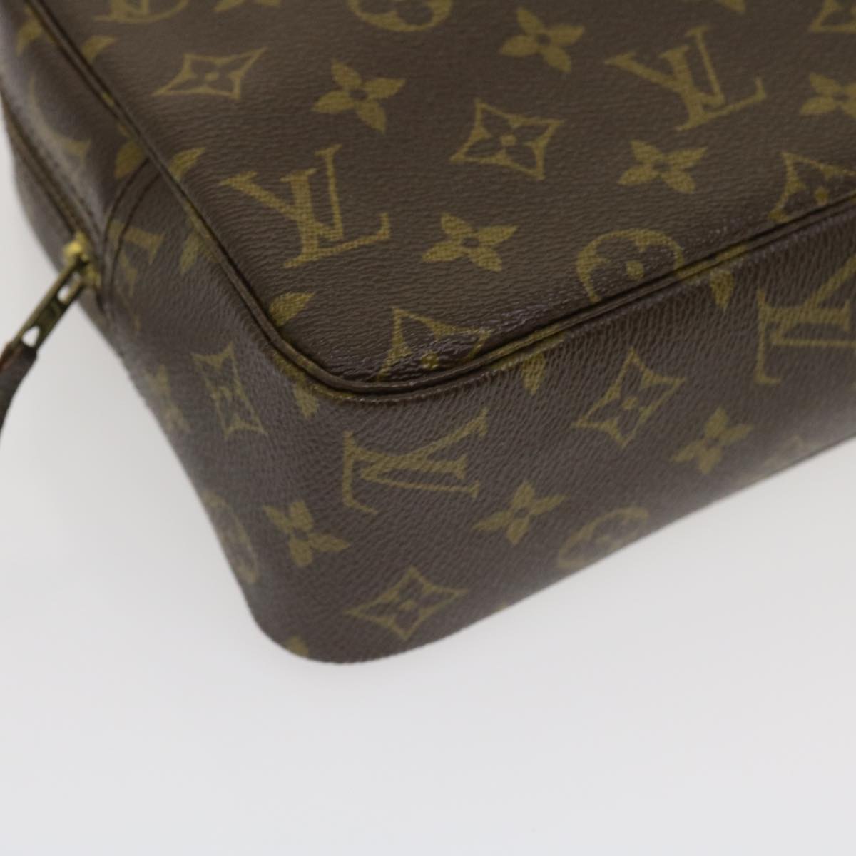 LOUIS VUITTON Monogram Trousse Toilette 28 Clutch Bag M47522 LV Auth 29575A