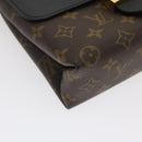 LOUIS VUITTON Monogram Rocky BB 2Way Hand Shoulder Bag Black M44141 Auth 29587A-15
