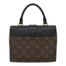LOUIS VUITTON Monogram Rocky BB 2Way Hand Shoulder Bag Black M44141 Auth 29587A-2