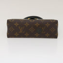 LOUIS VUITTON Monogram Rocky BB 2Way Hand Shoulder Bag Black M44141 Auth 29587A-5