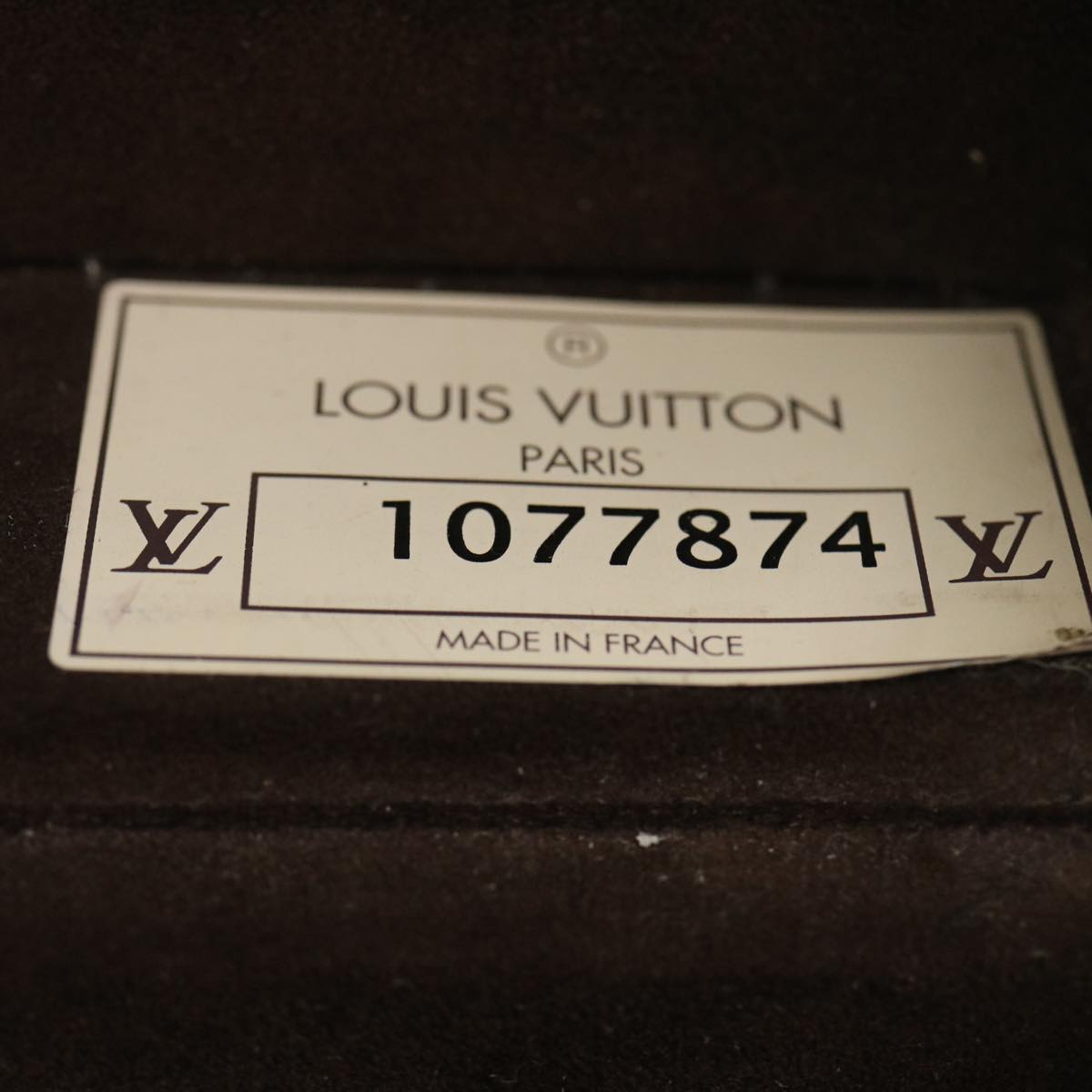 LOUIS VUITTON Damier Ebene Cotteville 40 Trunk LV Auth 29607A