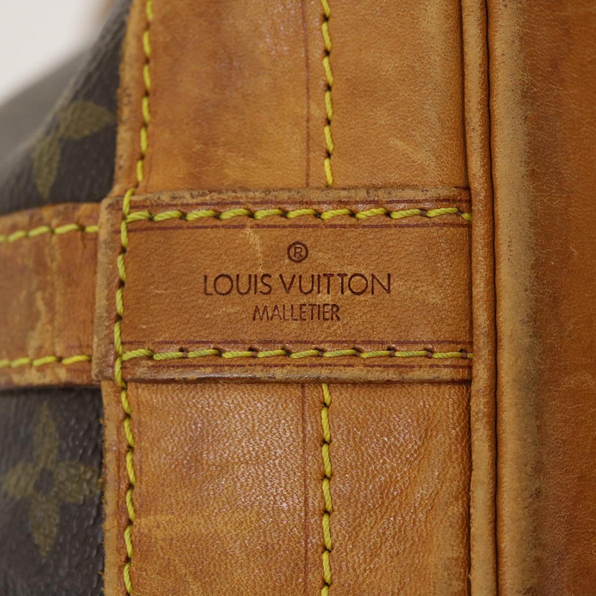 LOUIS VUITTON Monogram Noe Shoulder Bag M42224 LV Auth 29624