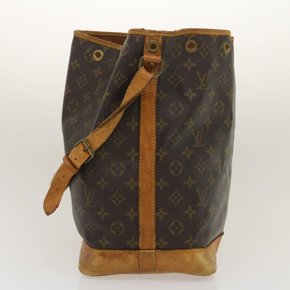 LOUIS VUITTON Monogram Noe Shoulder Bag M42224 LV Auth 29624