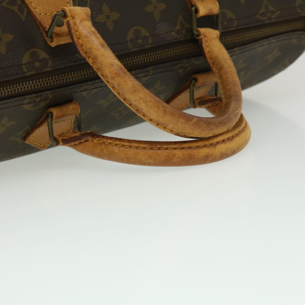 LOUIS VUITTON Monogram Speedy 35 Hand Bag M41524 LV Auth 29655