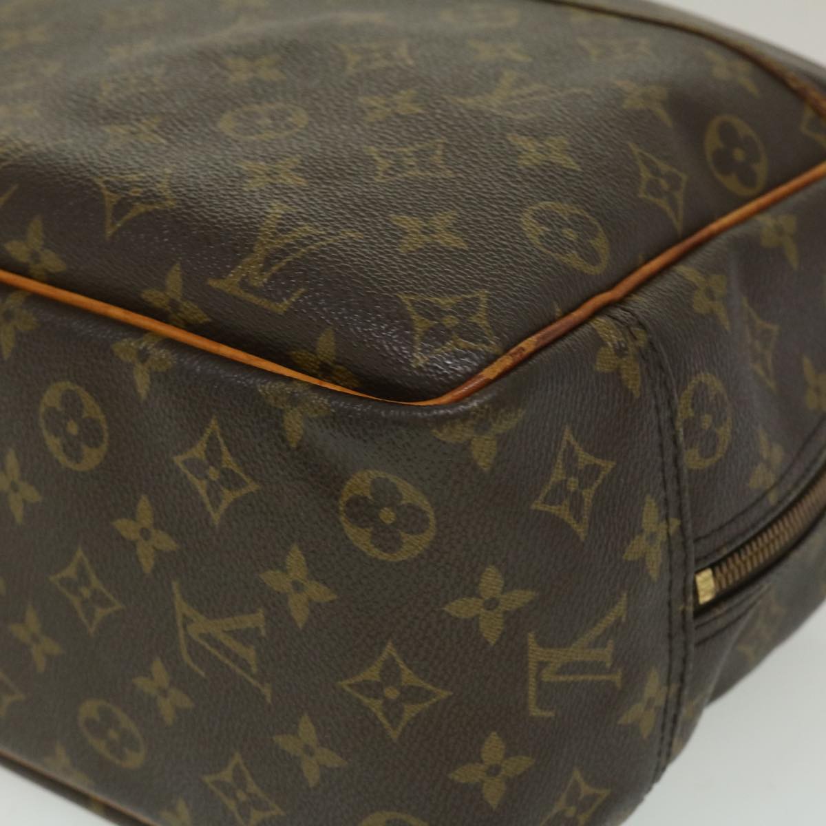 LOUIS VUITTON Monogram Deauville Hand Bag M47270 LV Auth 29715