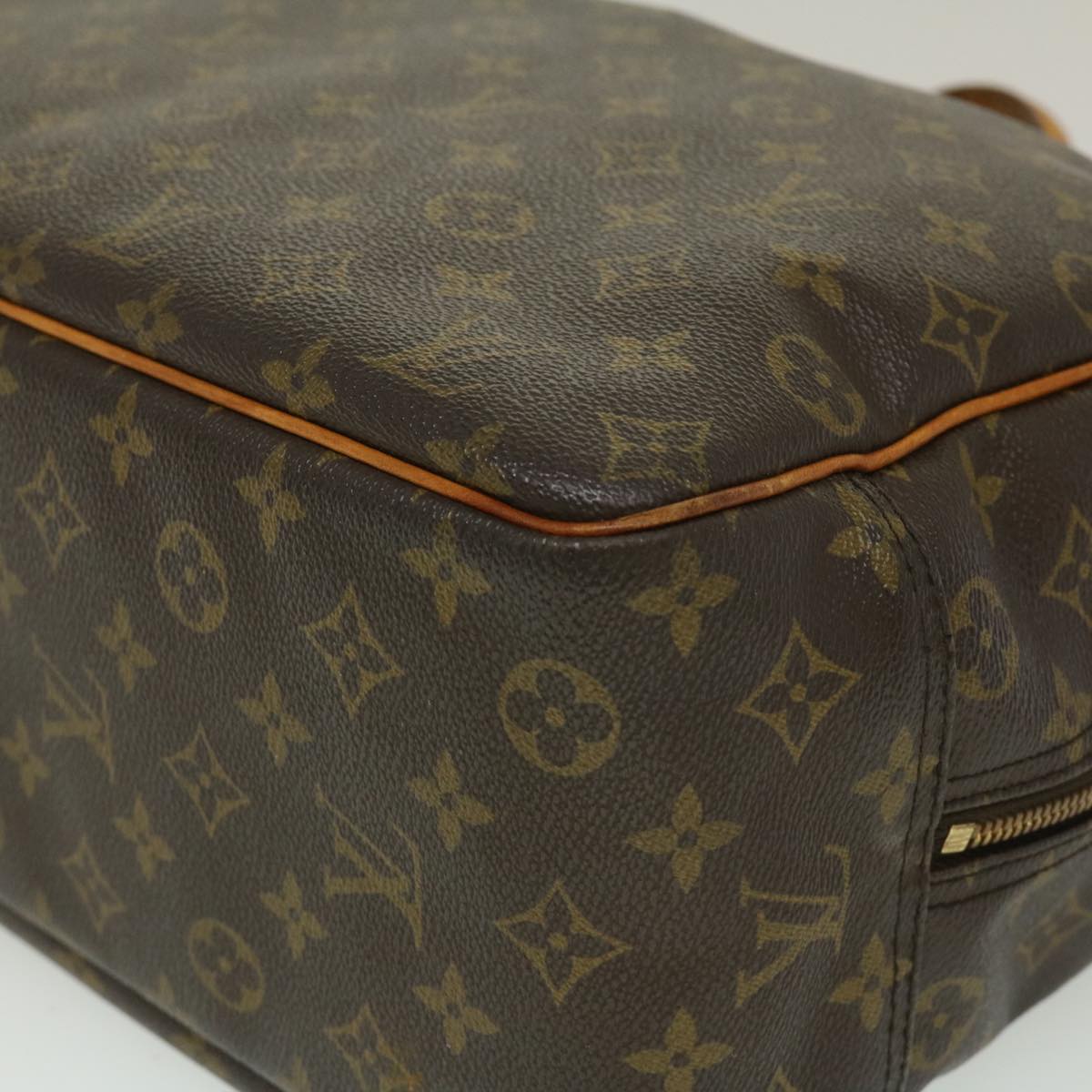 LOUIS VUITTON Monogram Deauville Hand Bag M47270 LV Auth 29715