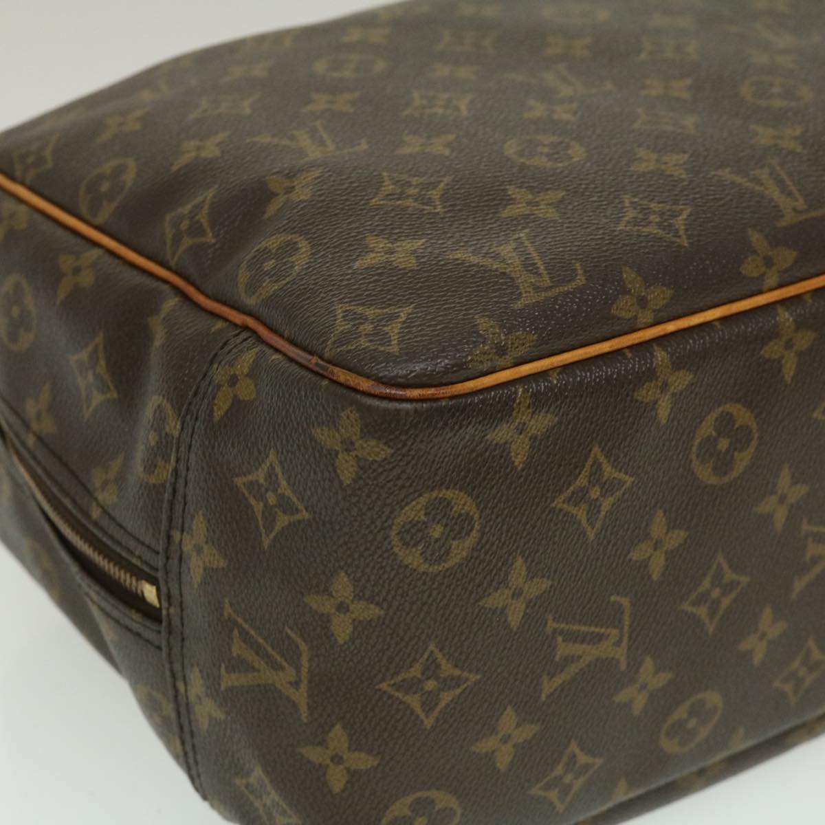 LOUIS VUITTON Monogram Deauville Hand Bag M47270 LV Auth 29715