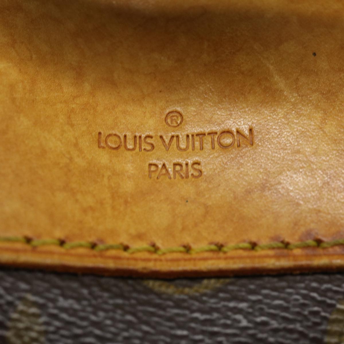 LOUIS VUITTON Monogram Deauville Hand Bag M47270 LV Auth 29715