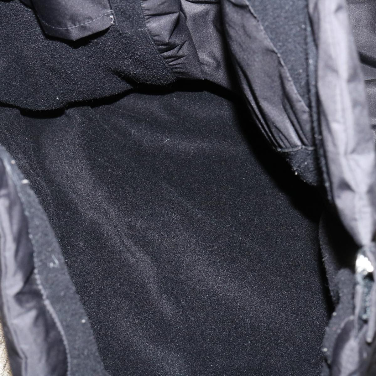 PRADA Down Jacket polyester L size Black Auth 29721