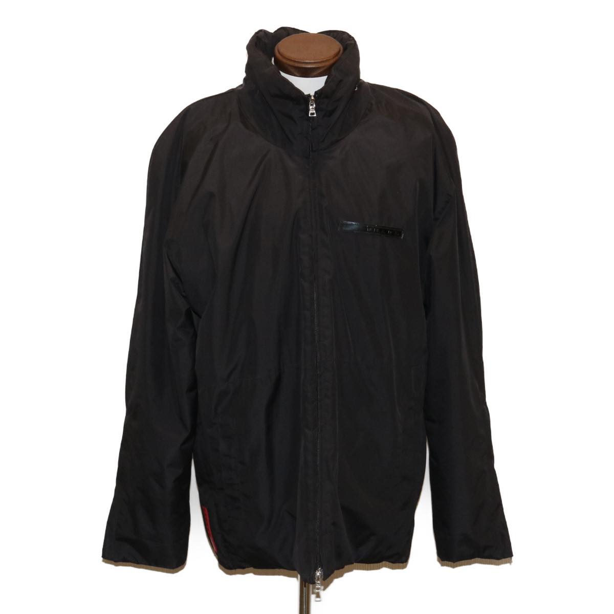 PRADA Down Jacket polyester L size Black Auth 29721 - 0