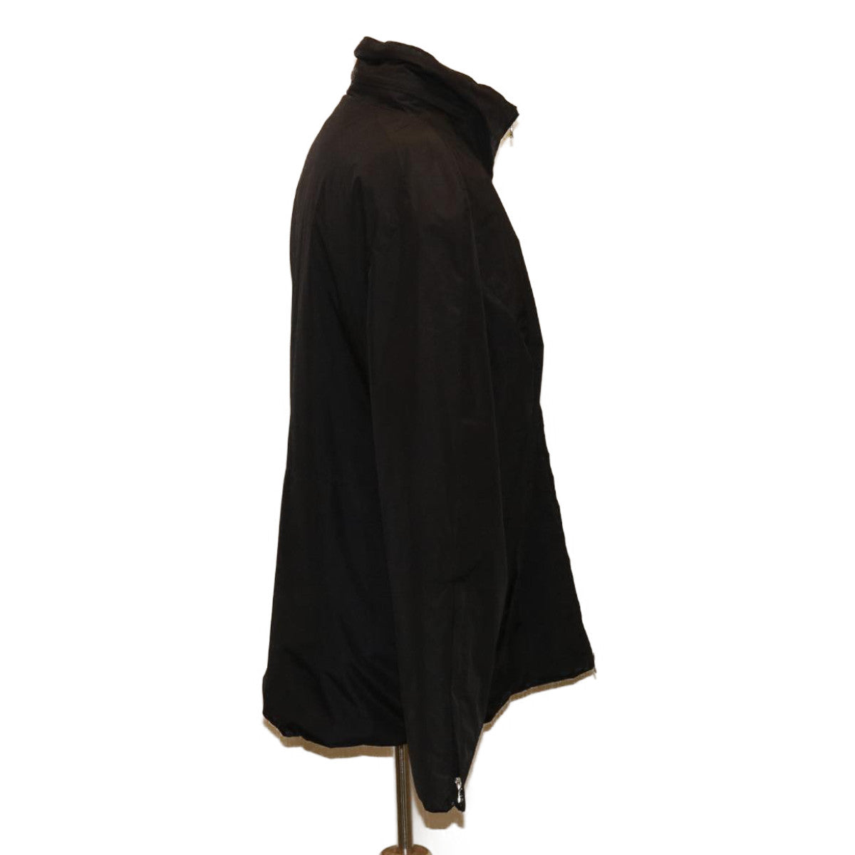 PRADA Down Jacket polyester L size Black Auth 29721