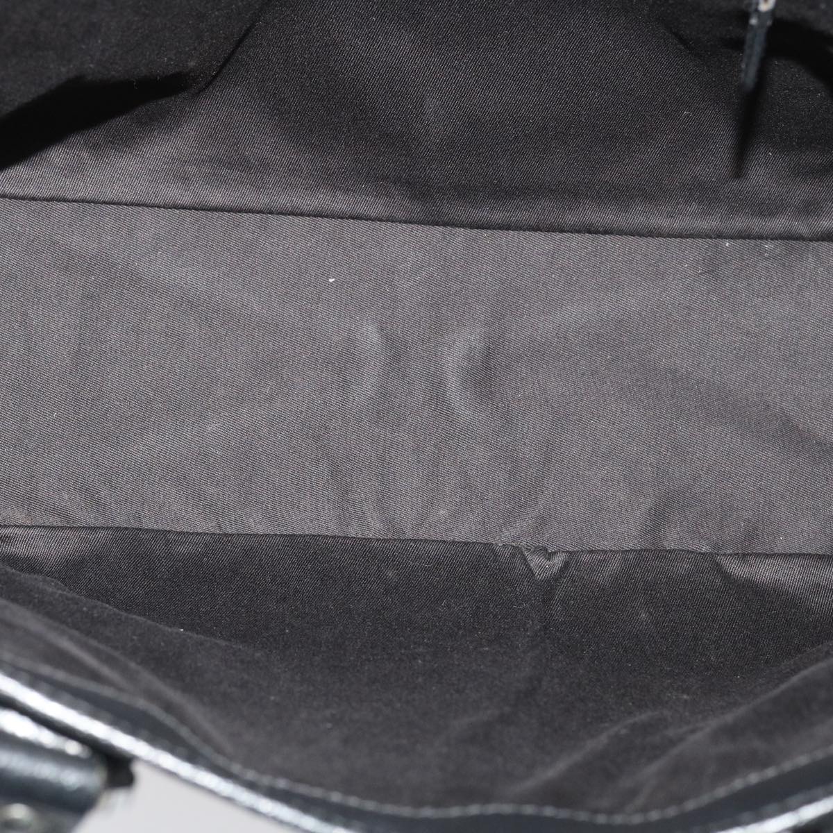 GUCCI GG Canvas Shoulder Bag Black Auth 29778
