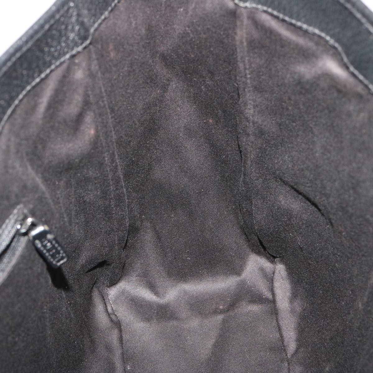 GUCCI GG Canvas Shoulder Bag Black Auth 29778