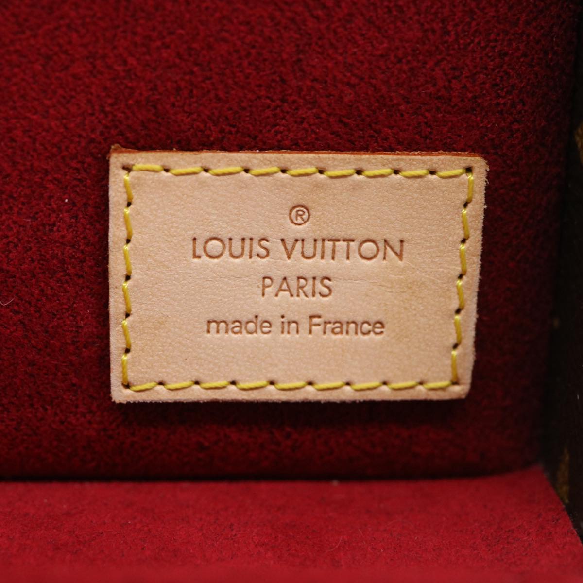 LOUIS VUITTON Monogram Coffret winding machine Accessory Case M48126 Auth 29828A