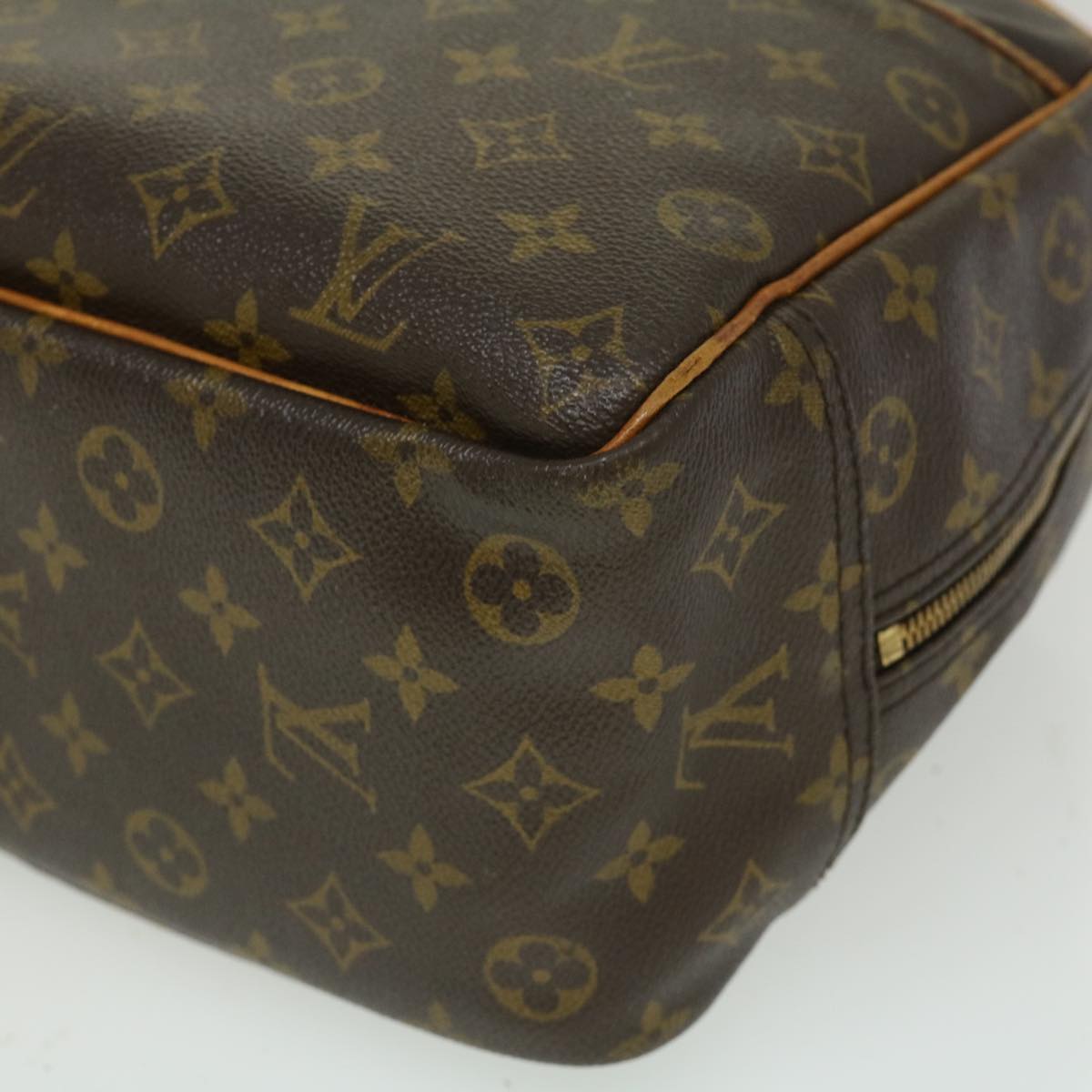 LOUIS VUITTON Monogram Deauville Hand Bag M47270 LV Auth 29832