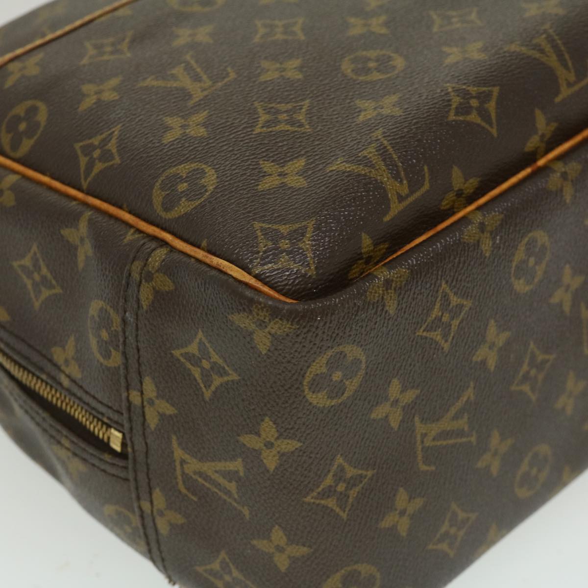 LOUIS VUITTON Monogram Deauville Hand Bag M47270 LV Auth 29832