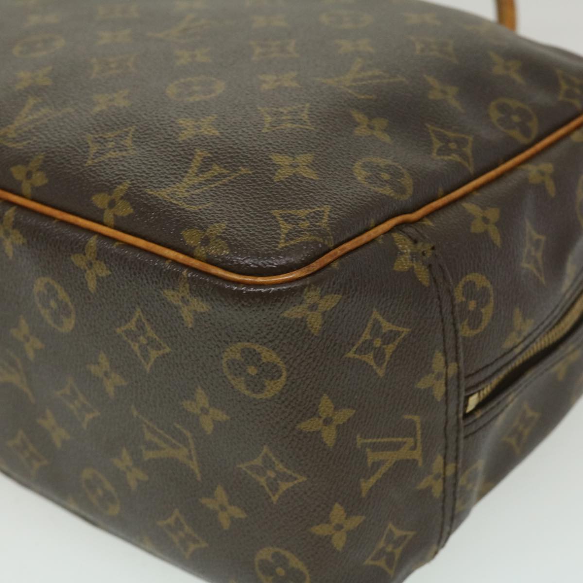 LOUIS VUITTON Monogram Deauville Hand Bag M47270 LV Auth 29832