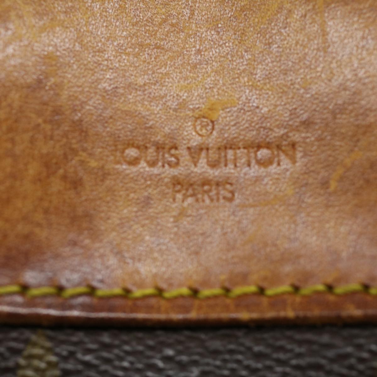 LOUIS VUITTON Monogram Deauville Hand Bag M47270 LV Auth 29832