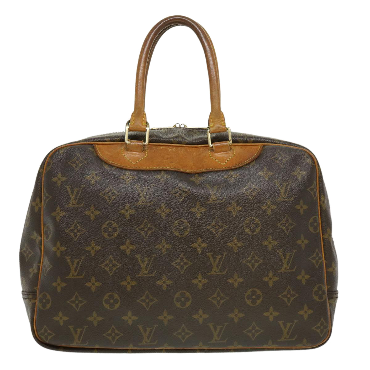 LOUIS VUITTON Monogram Deauville Hand Bag M47270 LV Auth 29832