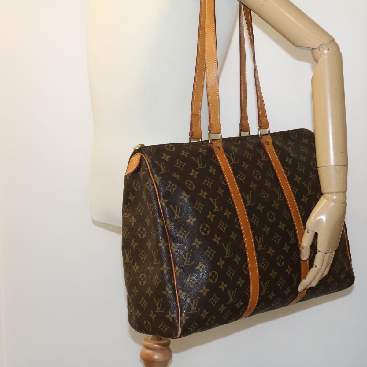 LOUIS VUITTON Monogram Flannery 45 Shoulder Bag M51115 LV Auth 29843