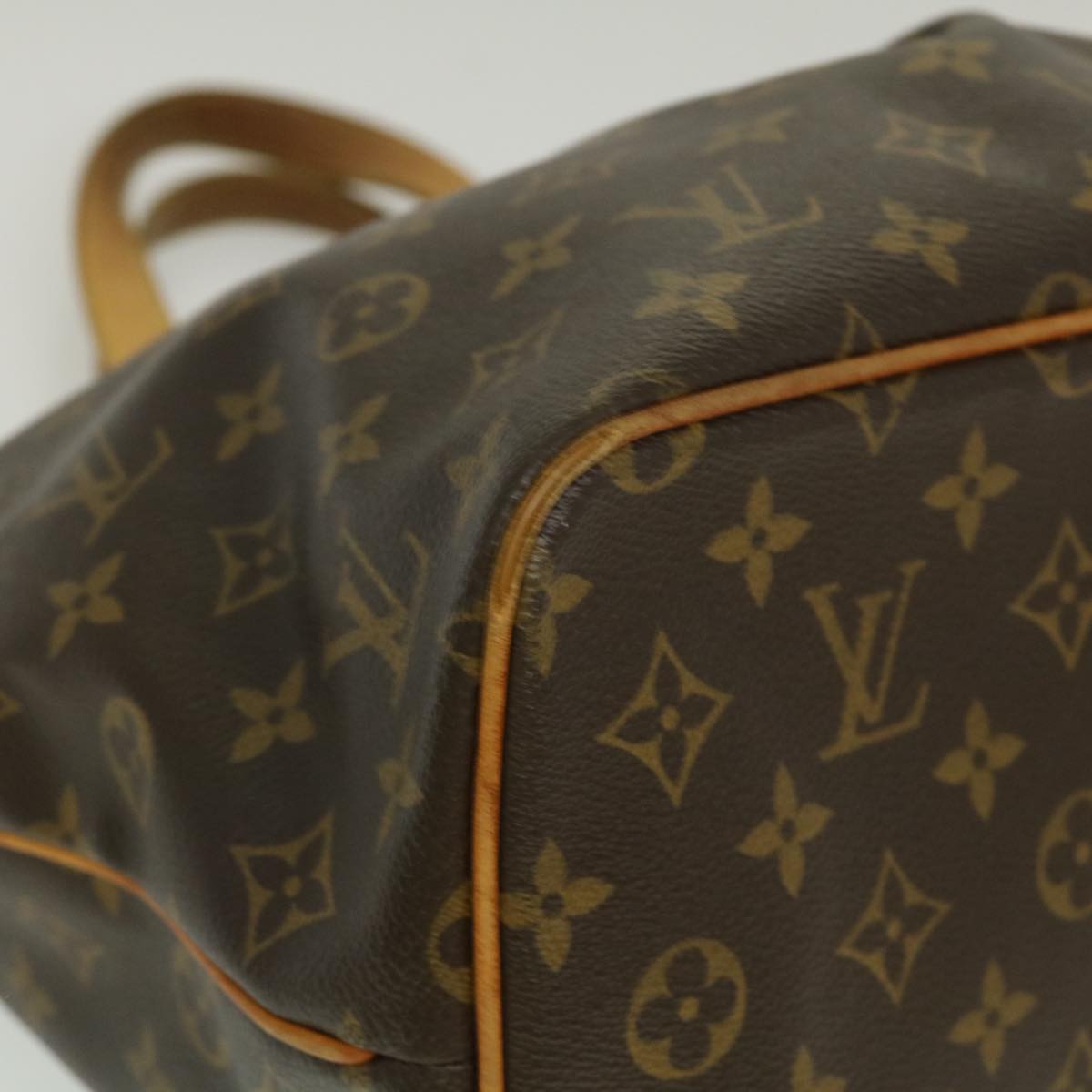 LOUIS VUITTON Monogram Palermo PM Tote Bag M40145 LV Auth 29858