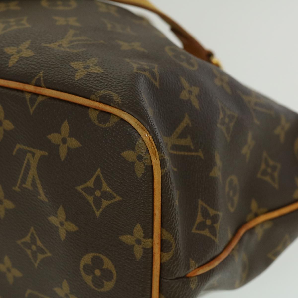 LOUIS VUITTON Monogram Palermo PM Tote Bag M40145 LV Auth 29858