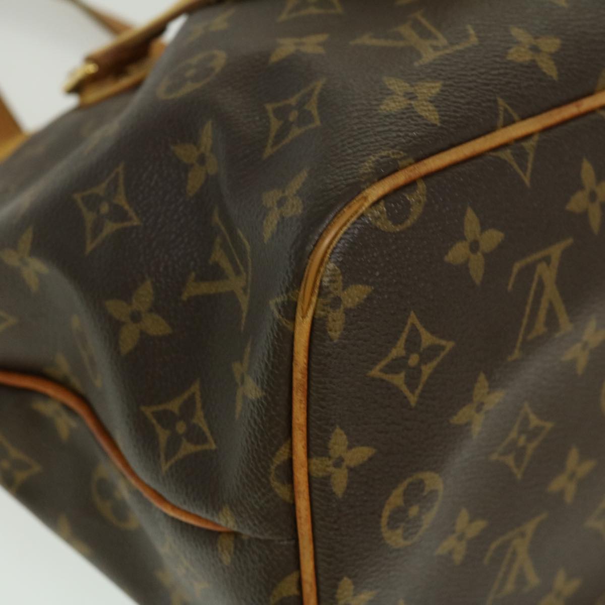 LOUIS VUITTON Monogram Palermo PM Tote Bag M40145 LV Auth 29858