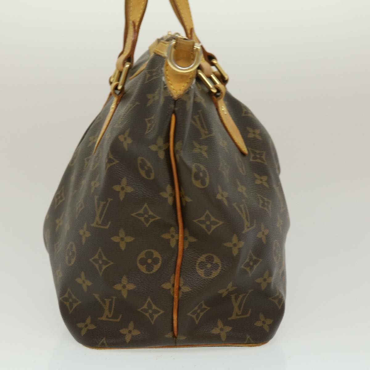 LOUIS VUITTON Monogram Palermo PM Tote Bag M40145 LV Auth 29858