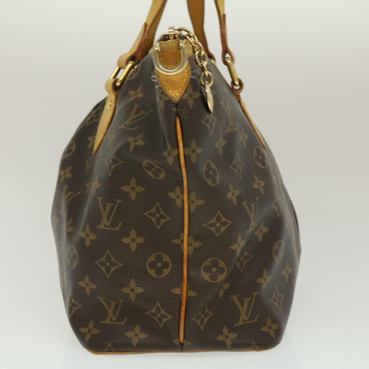 LOUIS VUITTON Monogram Palermo PM Tote Bag M40145 LV Auth 29858