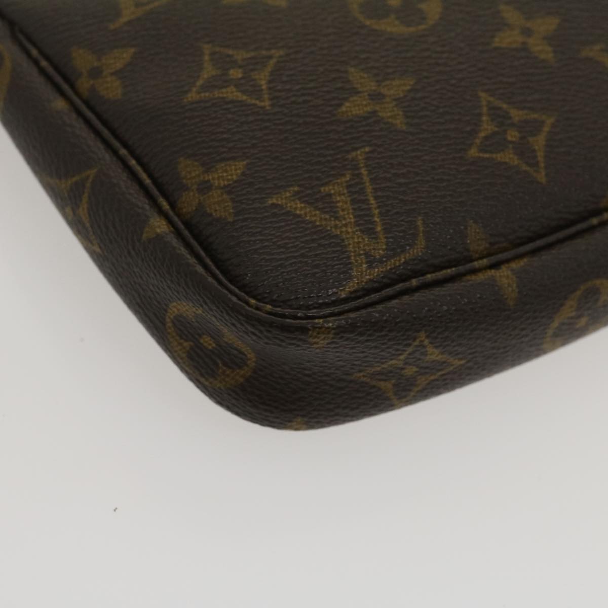 LOUIS VUITTON Monogram Pochette Accessoires Pouch M51980 LV Auth 29888