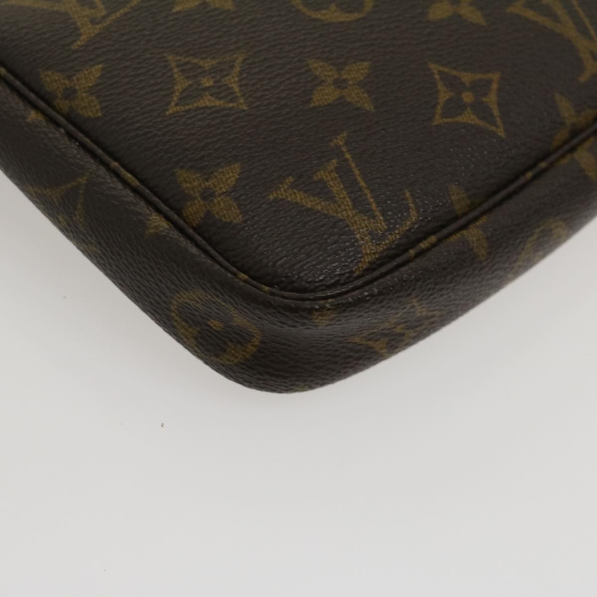 LOUIS VUITTON Monogram Pochette Accessoires Pouch M51980 LV Auth 29888