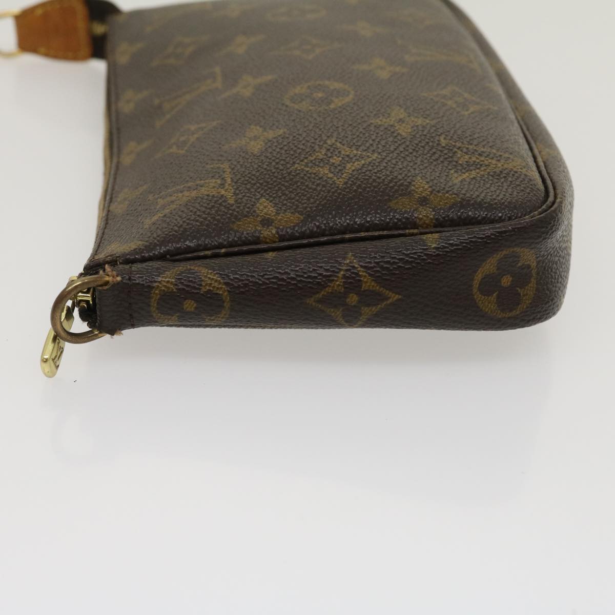 LOUIS VUITTON Monogram Pochette Accessoires Pouch M51980 LV Auth 29888