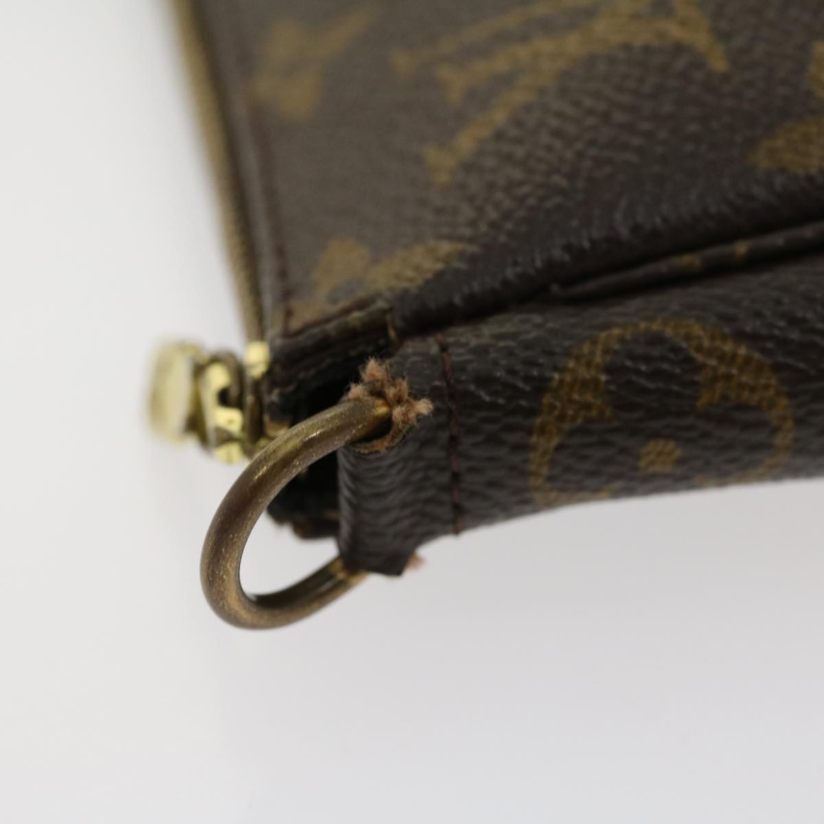 LOUIS VUITTON Monogram Pochette Accessoires Pouch M51980 LV Auth 29888