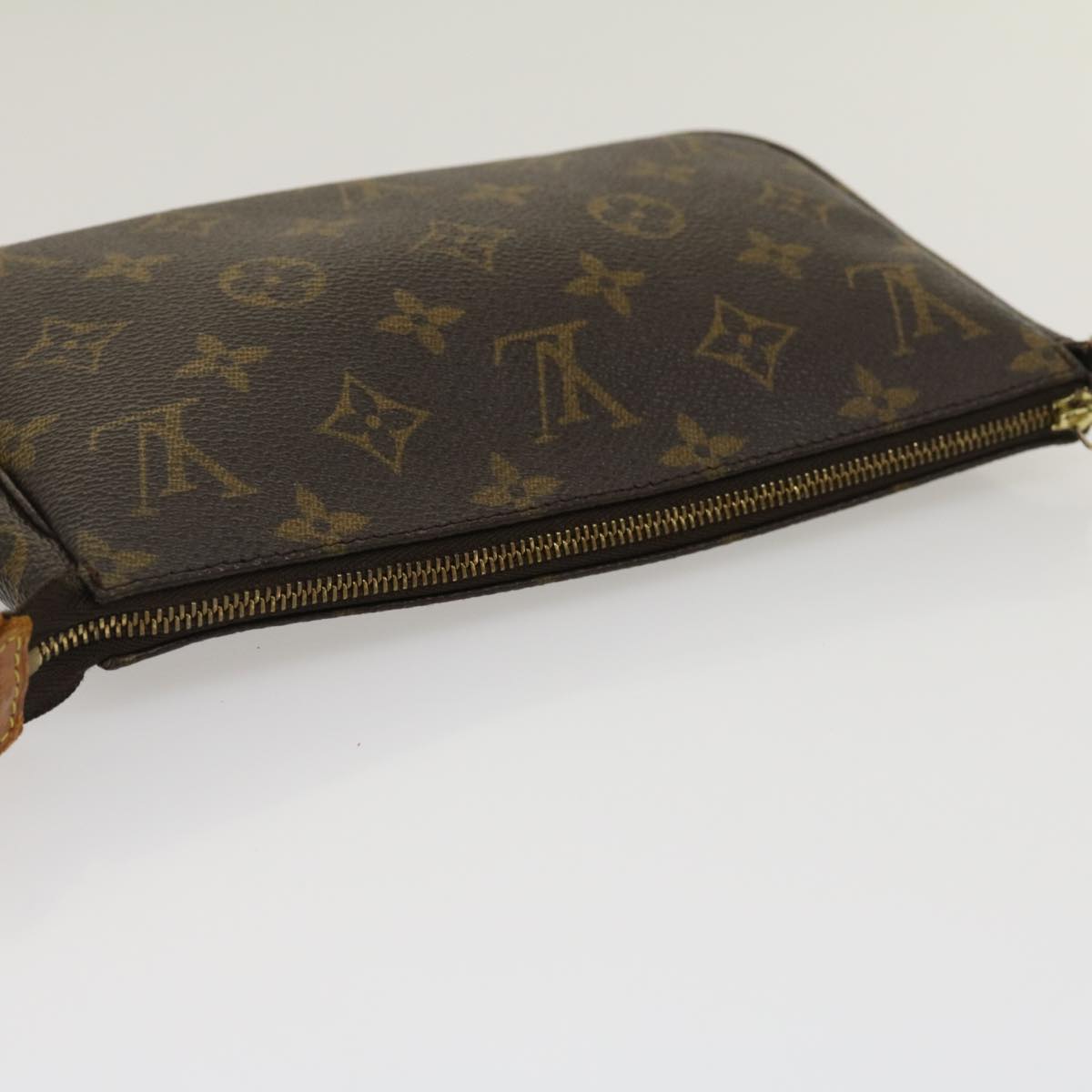 LOUIS VUITTON Monogram Pochette Accessoires Pouch M51980 LV Auth 29888