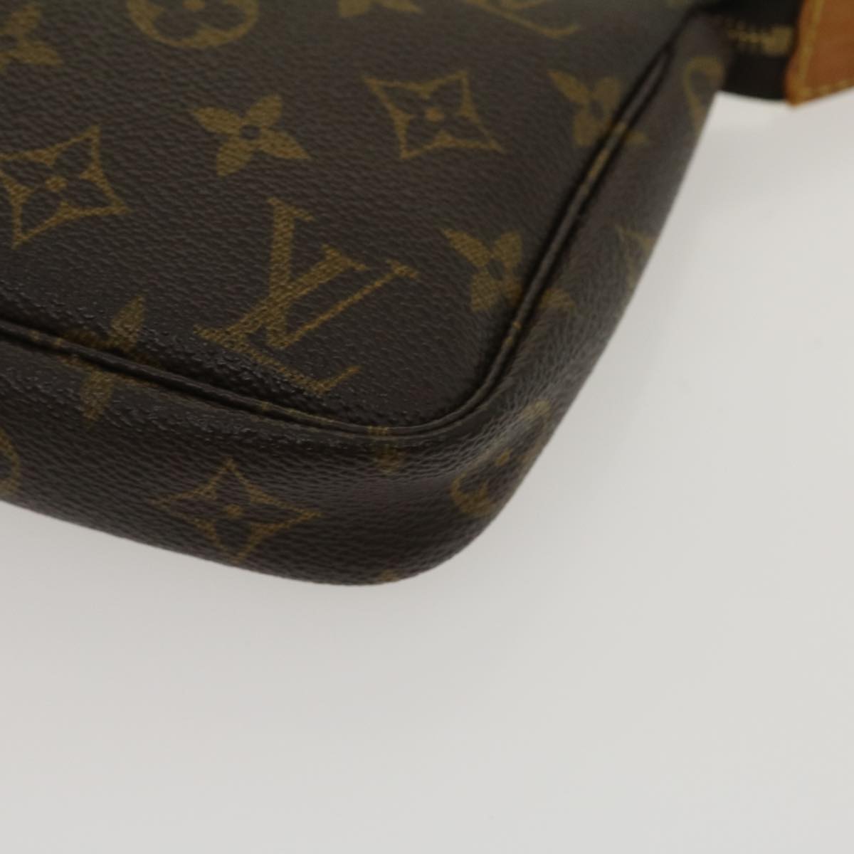 LOUIS VUITTON Monogram Pochette Accessoires Pouch M51980 LV Auth 29888