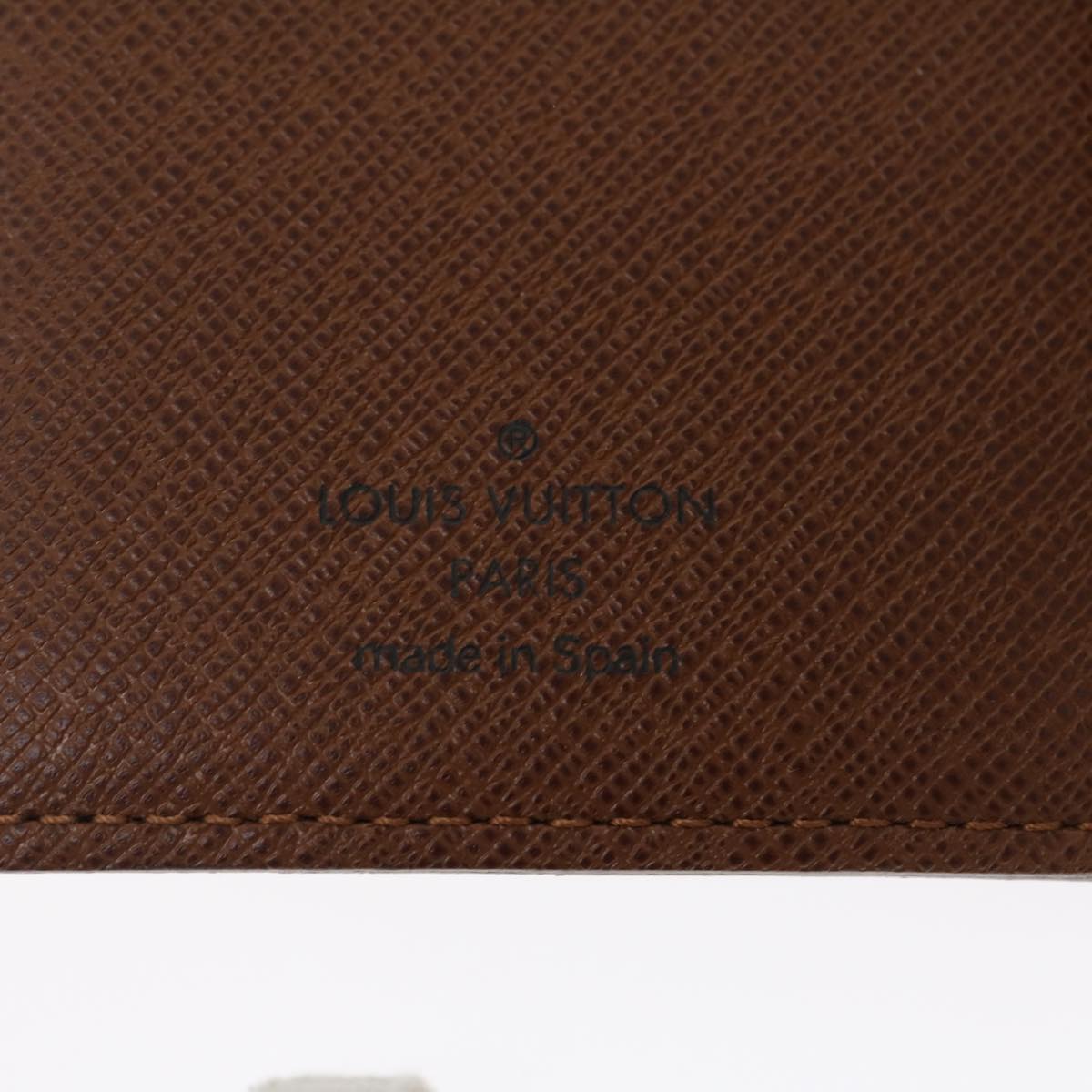 LOUIS VUITTON Monogram Panda Agenda PM Day Planner Cover R20011 LV Auth 29925A