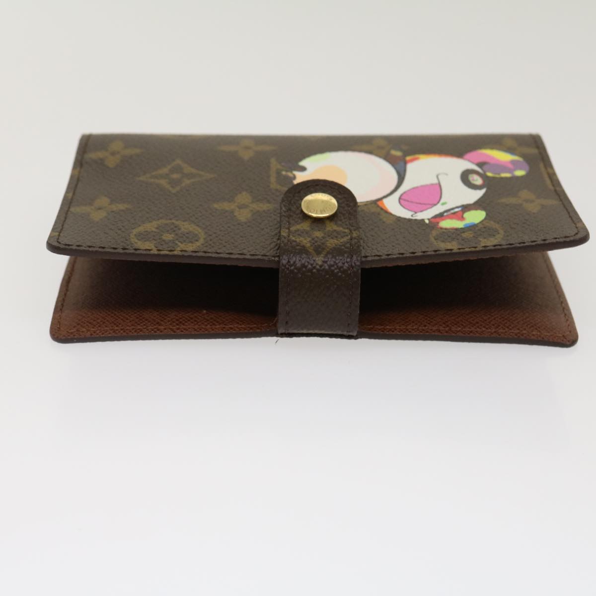 LOUIS VUITTON Monogram Panda Agenda PM Day Planner Cover R20011 LV Auth 29925A