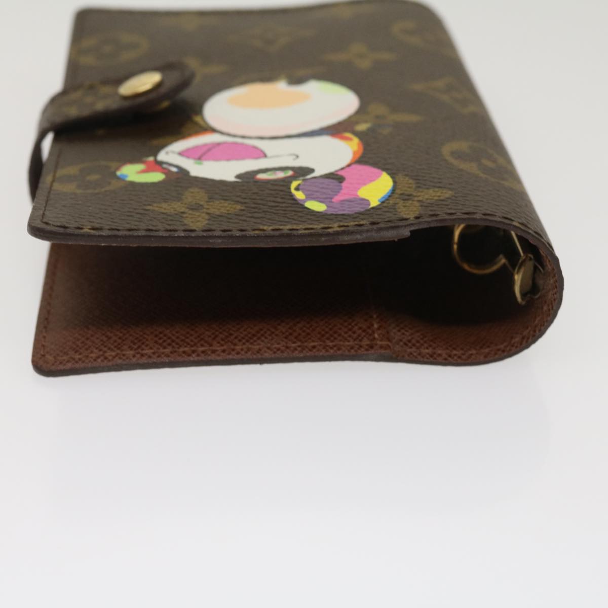 LOUIS VUITTON Monogram Panda Agenda PM Day Planner Cover R20011 LV Auth 29925A