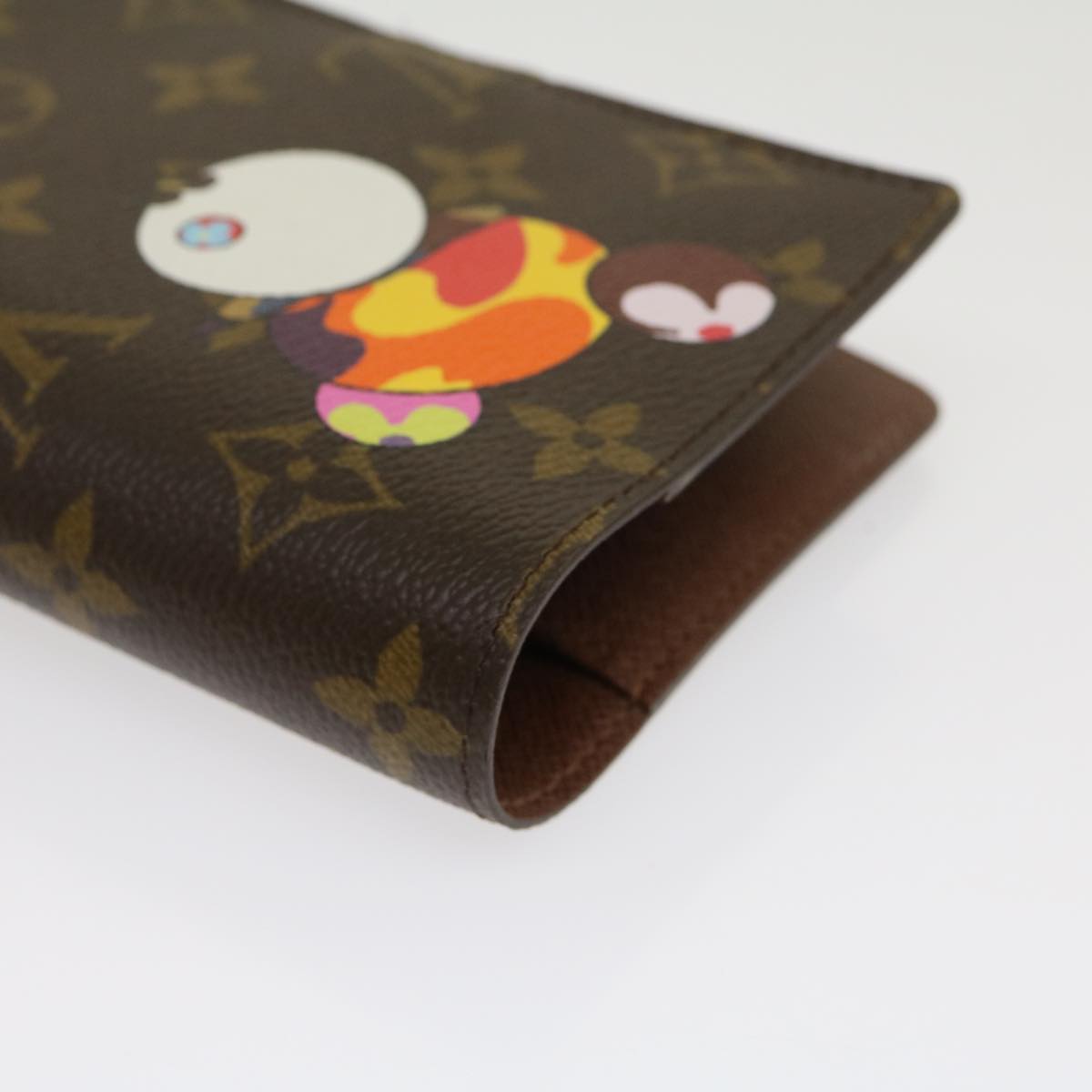 LOUIS VUITTON Monogram Panda Agenda PM Day Planner Cover R20011 LV Auth 29925A