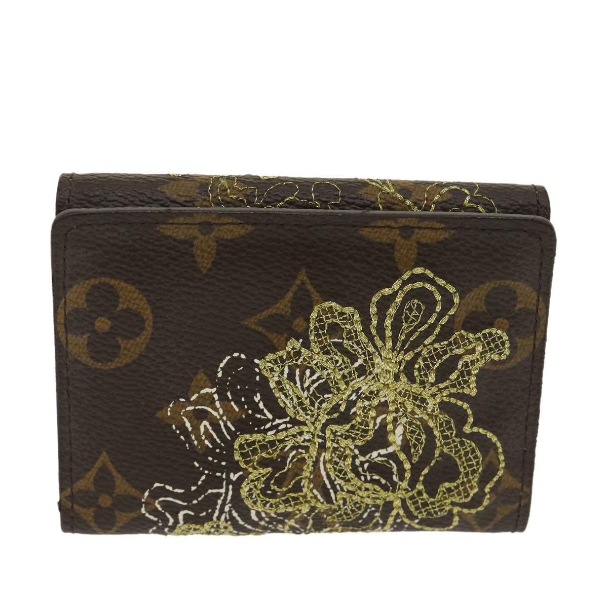 LOUIS VUITTON Monogram Dentelle Ludlow Wallet M95391 LV Auth 29934A