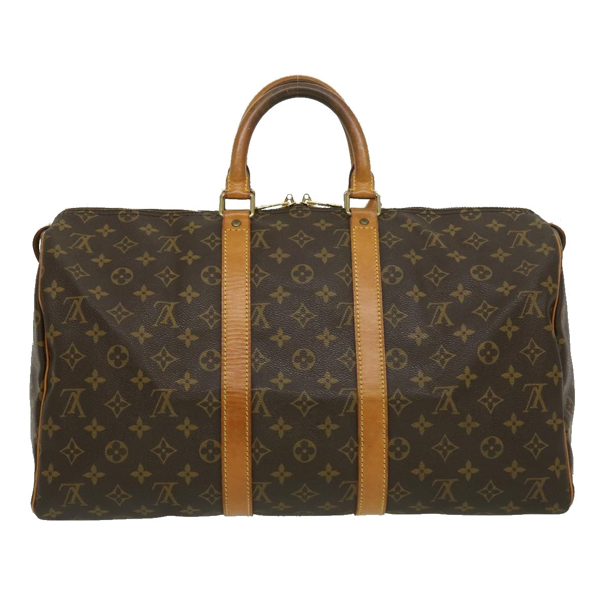 LOUIS VUITTON Monogram Keepall 45 Boston Bag M95011 LV Auth 29956