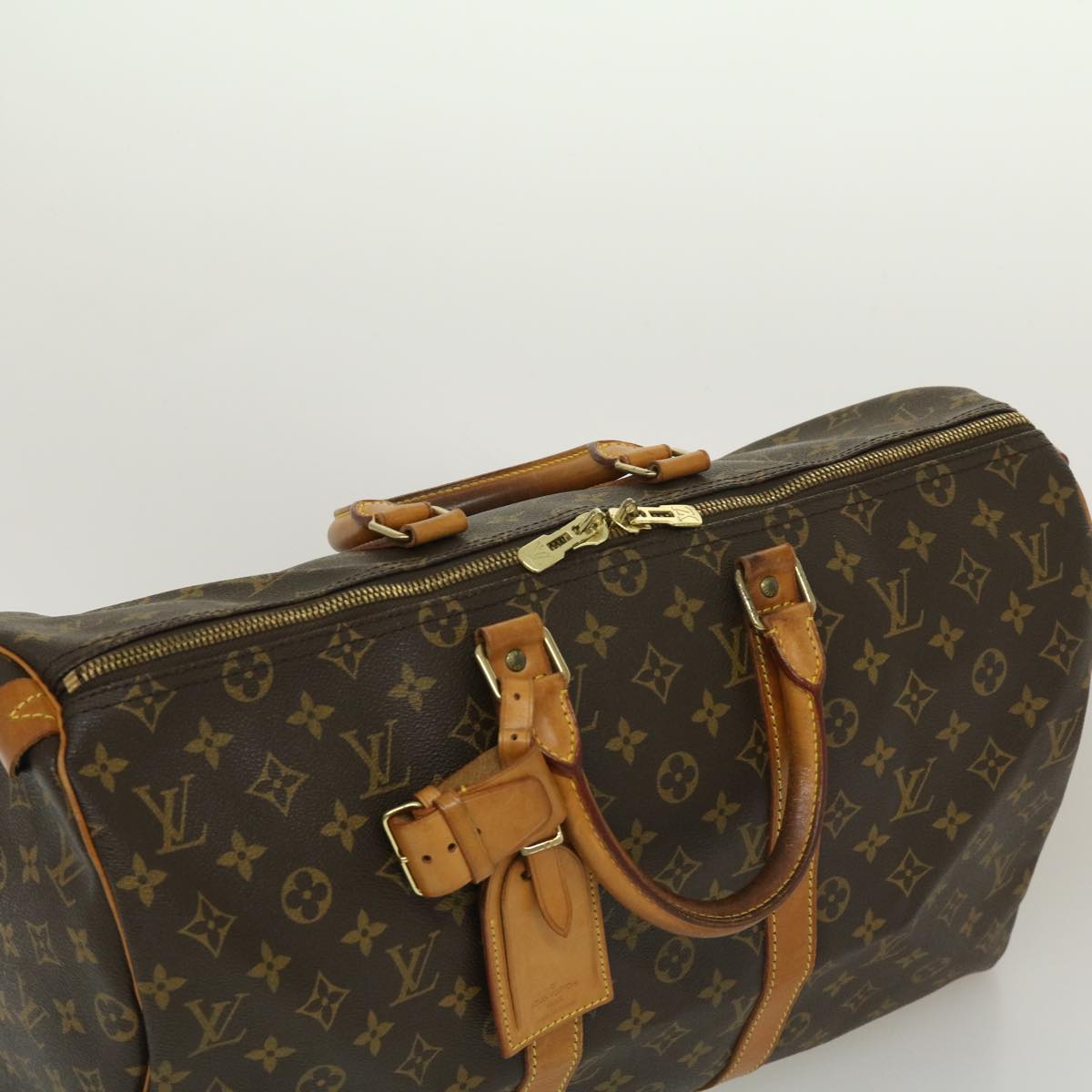 LOUIS VUITTON Monogram Keepall 45 Boston Bag M95011 LV Auth 29956