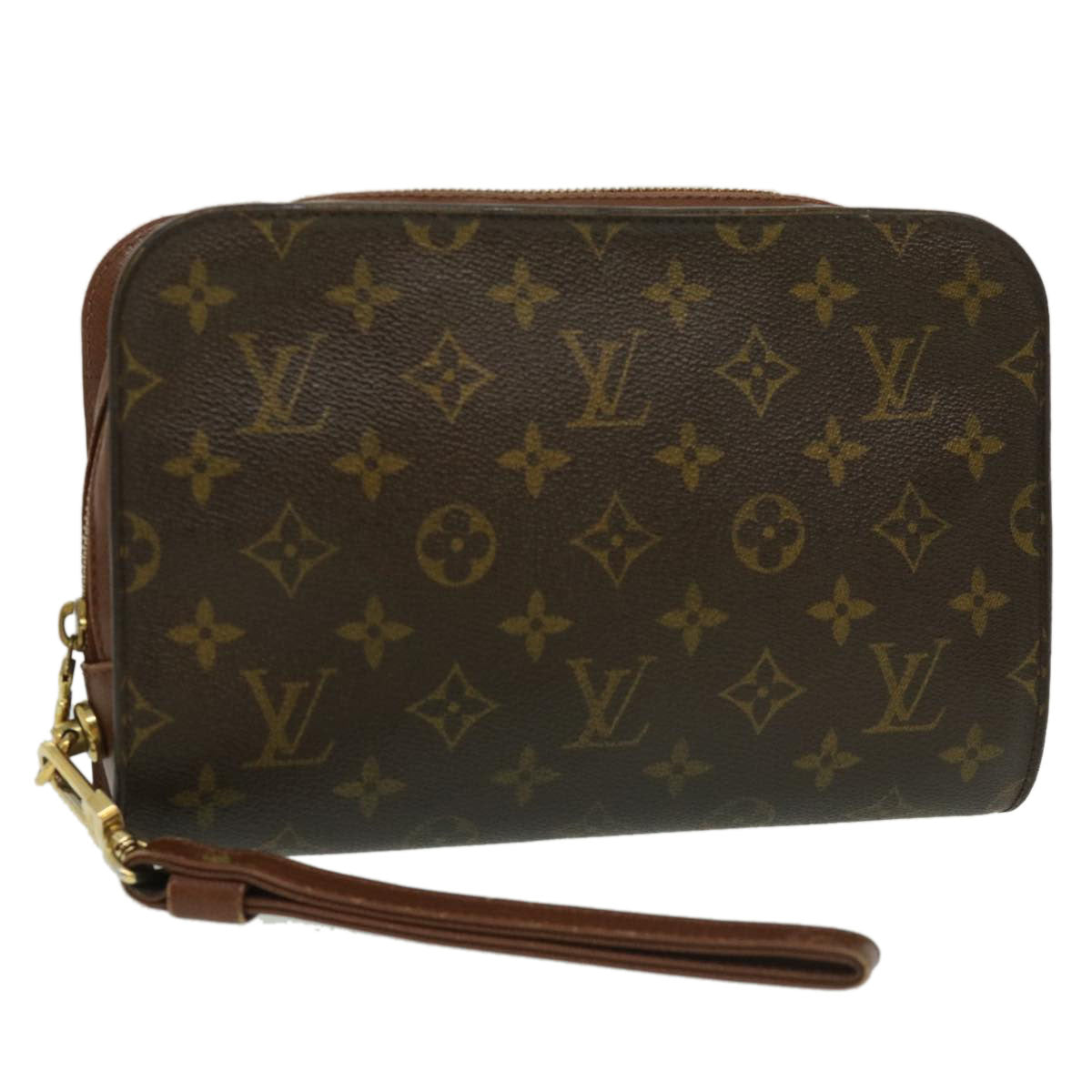 LOUIS VUITTON Monogram Orsay Clutch Bag M51790 LV Auth 29958