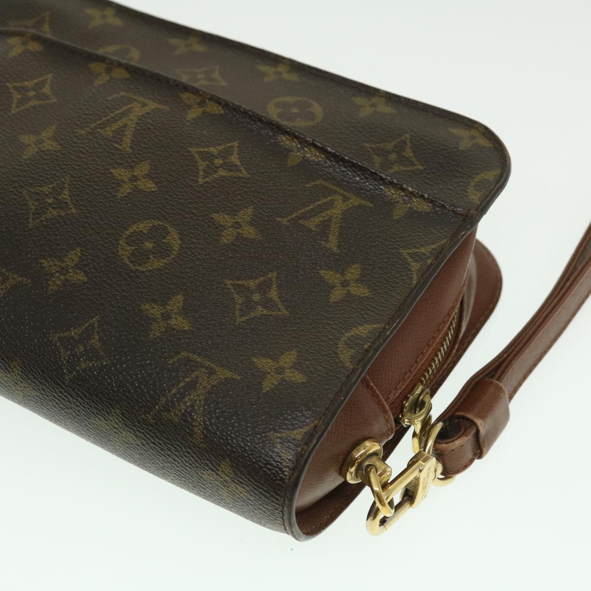 LOUIS VUITTON Monogram Orsay Clutch Bag M51790 LV Auth 29958