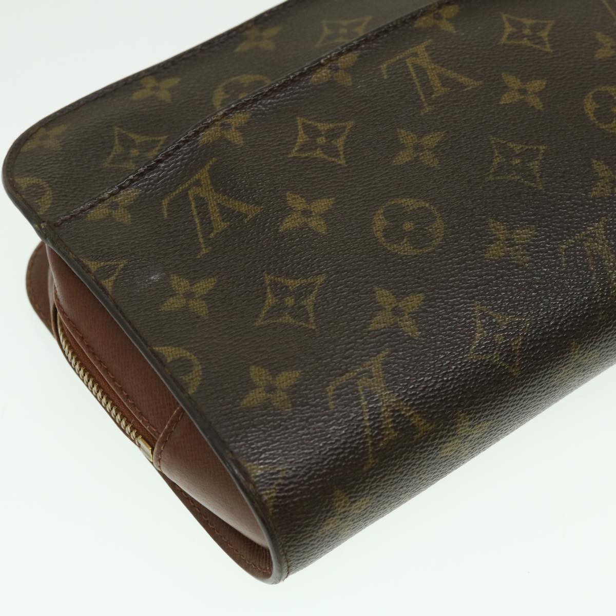 LOUIS VUITTON Monogram Orsay Clutch Bag M51790 LV Auth 29958